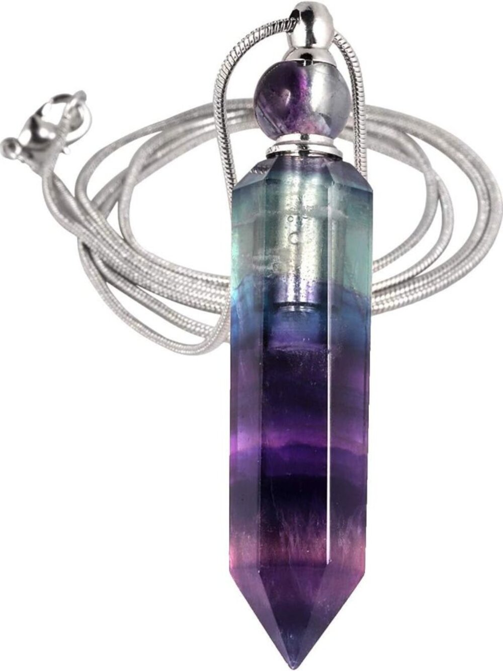 Stylish Stone Essential Oil Diffuser Necklace for Aromatherapy & Wellness
